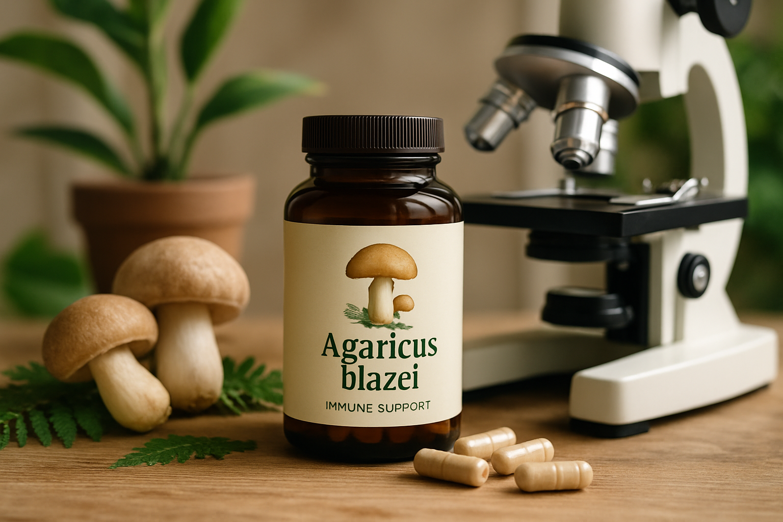 Agaricus blazei Mandelpilz – natürliche Unterstützung für das Immunsystem